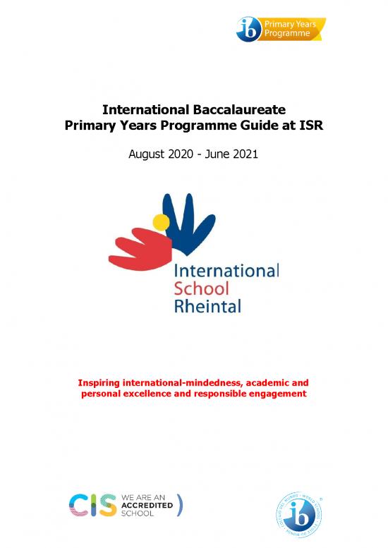 picture_Education Pdf 111773 | Pyp Programme Booklet 2020 2021 With Poi