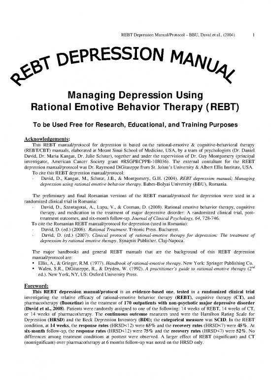 picture_Educational Supervision Pdf 111522 | Rebt Depression