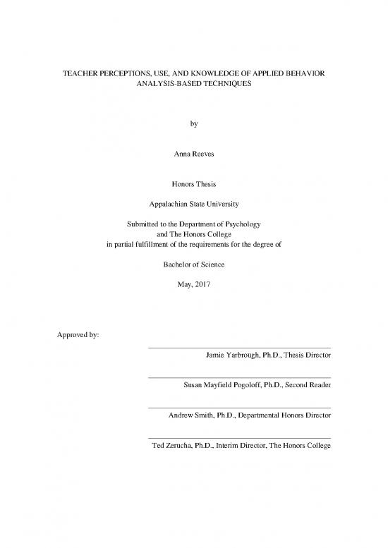 picture Applied Behavior Analysis Techniques Pdf 110398 | Reeves, Anna Spring 2017