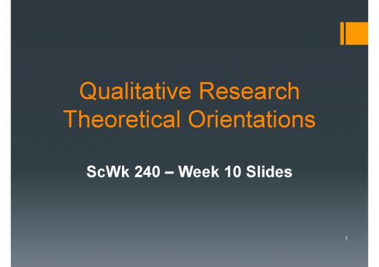 picture1_Scientific Method Pdf 111674 | Session 10 Slides   Qualitative Research Theoretical Traditions