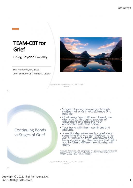 picture_Cbt For Grief Pdf 110203 | Team Cbt Grief 2 Slides Handout