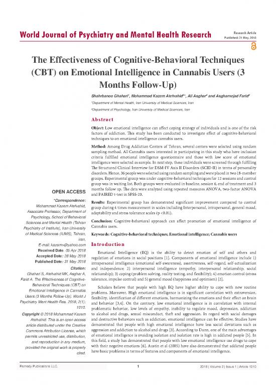 picture_Study Pdf 111644 | The Effectiveness Of Cognitive Behavioral Techniques Cbt On Emotional Intelligence In Cannabis Users 3 Months Follow Up 282