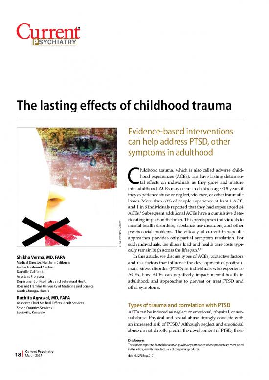 picture_The Lasting Effects Of Childhood Trauma Dr Shika Verma