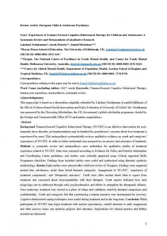 picture_Education Pdf 111243 | Users&rsquo; Experiences Of Trauma Green Aam