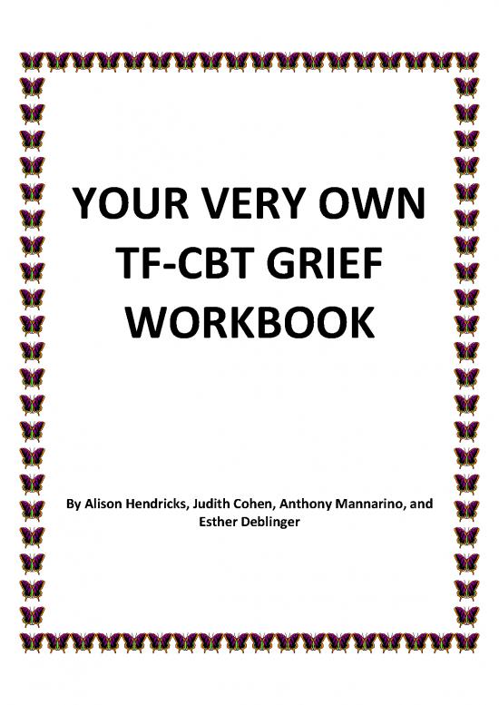 picture_Cbt For Grief Pdf 110096 | Your Very Own Tf Cbt Grief Workbook Final