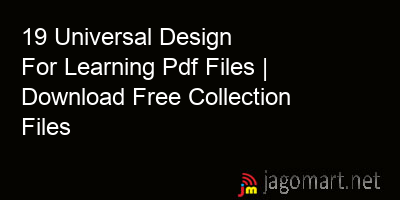 picture 19 Universal Design For Learning Pdf Files | Download Free Collection Files