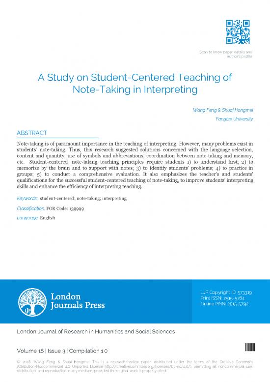 picture_Study Pdf 114201 | 399 A Study On Student Centered Teaching Of Note Taking In Interpreting