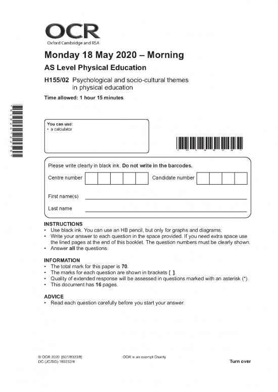 picture1_Education Pdf 113513 | 643702 Question Paper Psychological And Socio Cultural Themes In Physical Education
