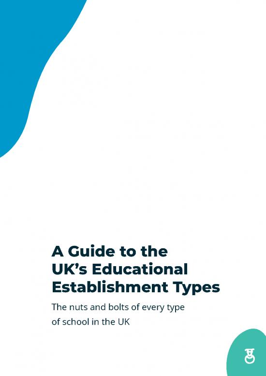 picture1_Education Pdf 112750 | A Guide To The Uk&rsquo;s Educational Establishment Types