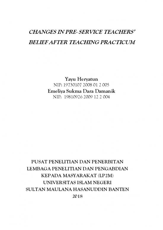 picture_Teaching Pdf 112639 | Changes In Pre Service Teachers&rsquo; Belief After Teaching Practicum