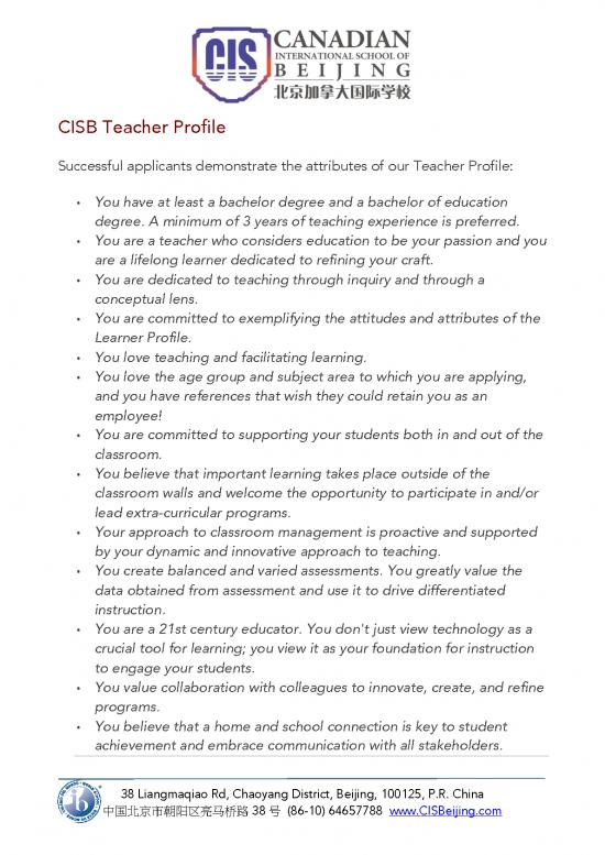 picture Education Pdf 113046 | Cisb Teacher Profile