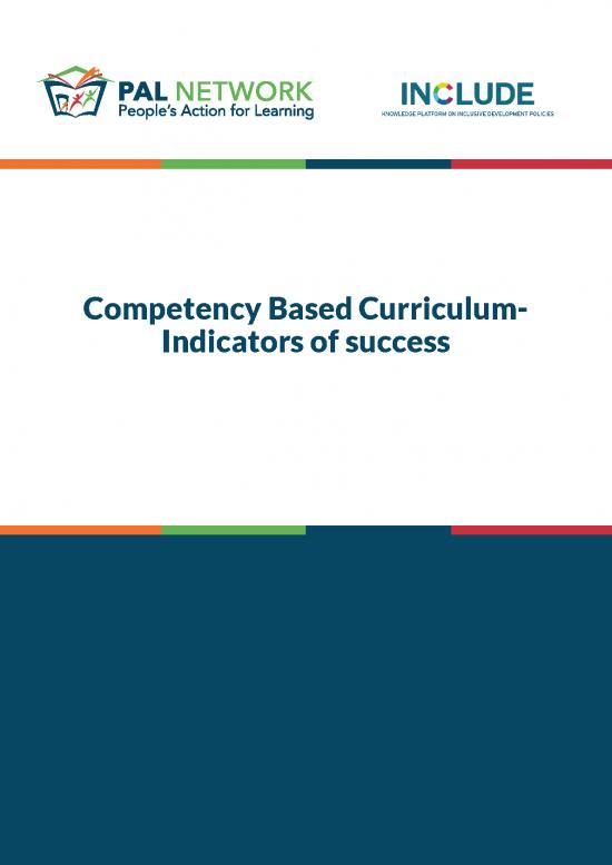 picture_Education Pdf 112542 | Competency Based Curriculum Indicators Of Success