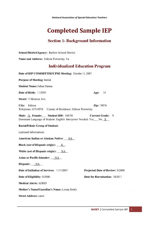 picture1_Education Pdf 113476 | Completed Sample Iep