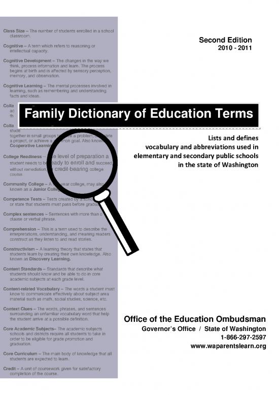 picture1_Education Pdf 113110 | Dictionary
