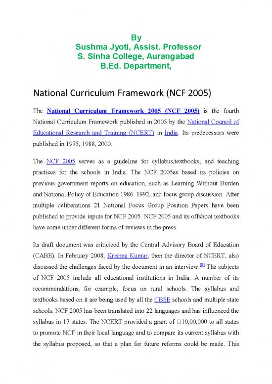 picture_Education Pdf 113666 | E (topic  National Curriculum Framework (ncf 2005)