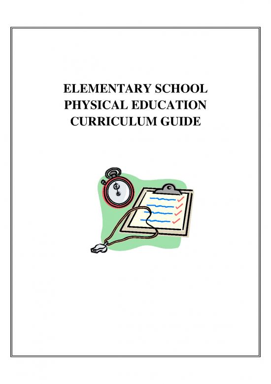 picture1_Education Pdf 112980 | Elementary Pe Curriculum Guide 2014 Update