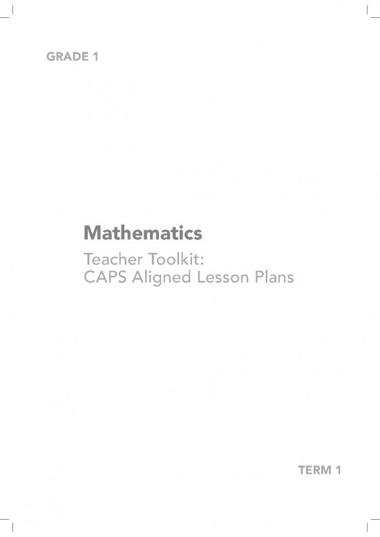 picture1_Education Pdf 112482 | Gr 1 Term 1 2019 Maths Lesson Plan