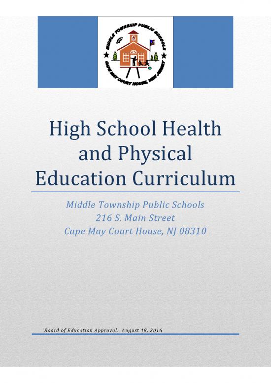 picture1_Education Pdf 112433 | Hs Health And Pe Curriculum