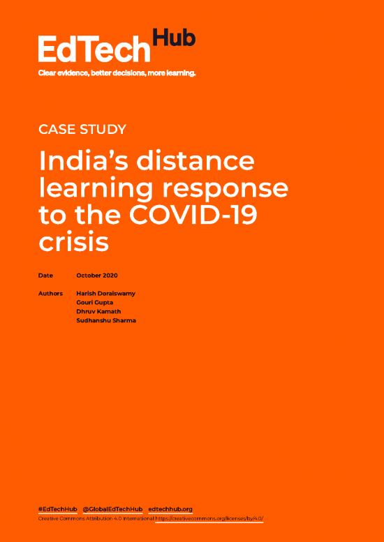 picture1_Learning Pdf 113802 | Indias Distance Learning Response To The Covid 19 Crisis V2 (1)