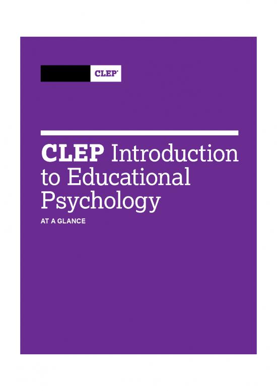 picture1_Educational Psychology Pdf 112716 | Intro Educational Psychology Fact Sheet