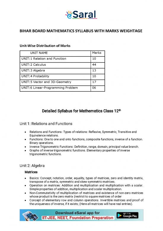 picture1_Geometry Pdf 113205 | Math Class 12 Syllabus