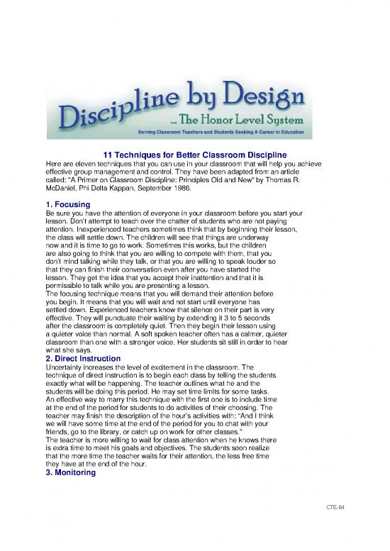 picture Classroom Management Pdf 114862 | Ncteb Classmang