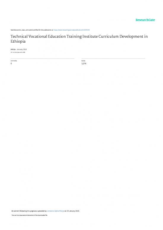 picture_Education Pdf 112561 | Pef000374 Researchpaper Tvet Institute Curriculum Development In Ethiopia Sept2017