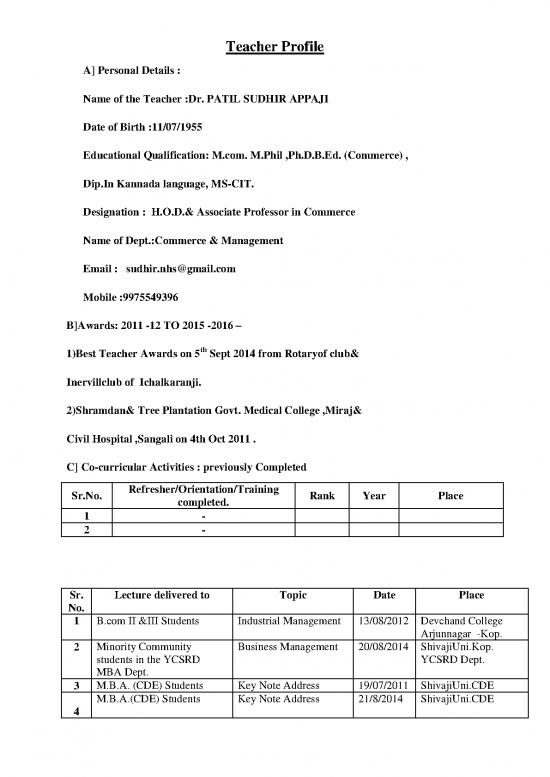 picture Teacher Profile Pdf 113998 | Sap Item Download 2022-10-02 06-19-02
