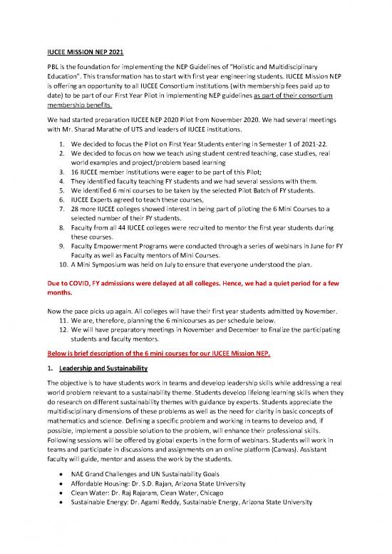 picture Online Education Pdf 114190 | Six Mini Courses Pilot Spring 2022