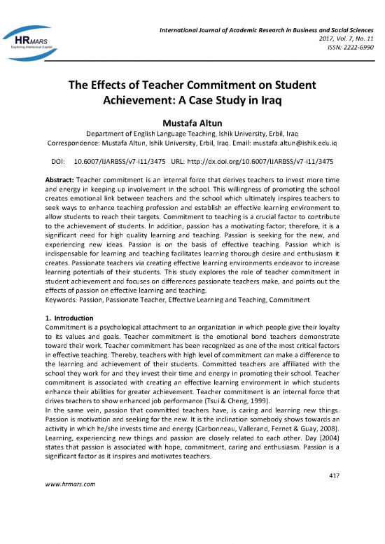 picture_Study Pdf 114149 | The Effects Of Teacher Commitment On Student Achievement A Case Study In Iraq