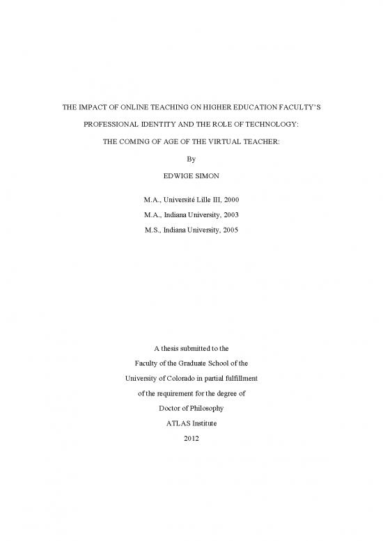picture1_Education Pdf 113062 | The Impact Of Online Teaching On Higher Education Faculty