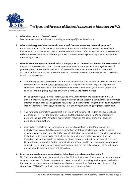 picture_Education Pdf 112583 | The Types And Purposes Of Student Assessment In Education Final