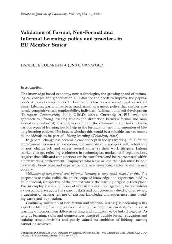 picture1_Education Pdf 113400 | Validation Formal Non Formal Informal Learning