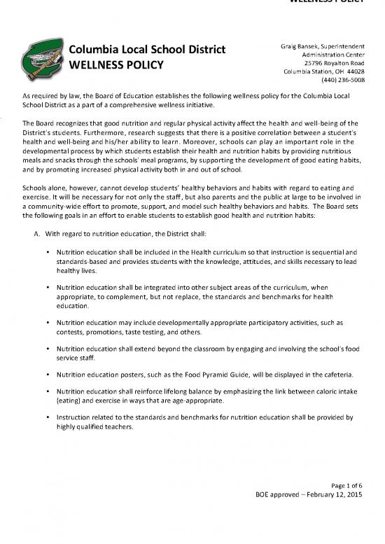 picture1_Education Pdf 113064 | Wellness Policy 2 12 15