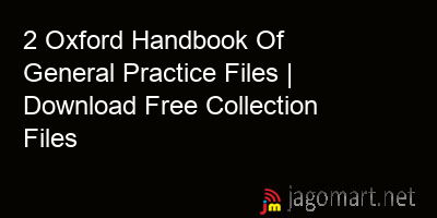picture 2 Oxford Handbook Of General Practice Files | Download Free Collection Files