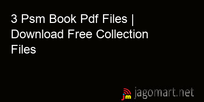 picture 3 Psm Book Pdf Files | Download Free Collection Files
