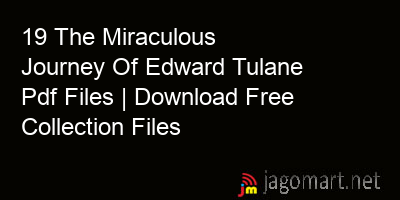 picture 19 The Miraculous Journey Of Edward Tulane Pdf Files | Download Free Collection Files
