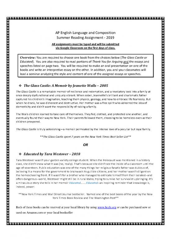 picture1_Classroom Pdf 115109 | Ap Summer Reading 2019