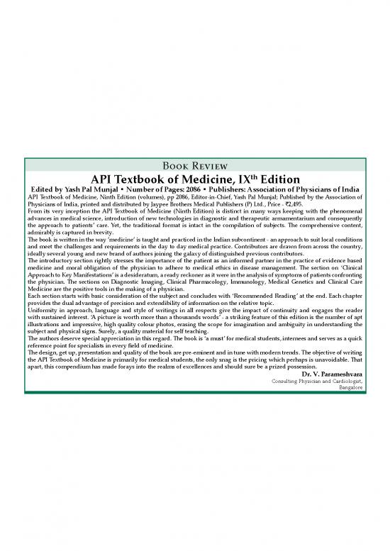 picture Medicine Pdf 115289 | Api Textbook Of Medicine Ixth Edition