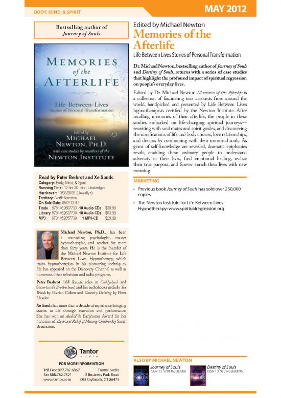 picture Journey Of Souls Pdf 116905 | B0773 Memoriesafterlife