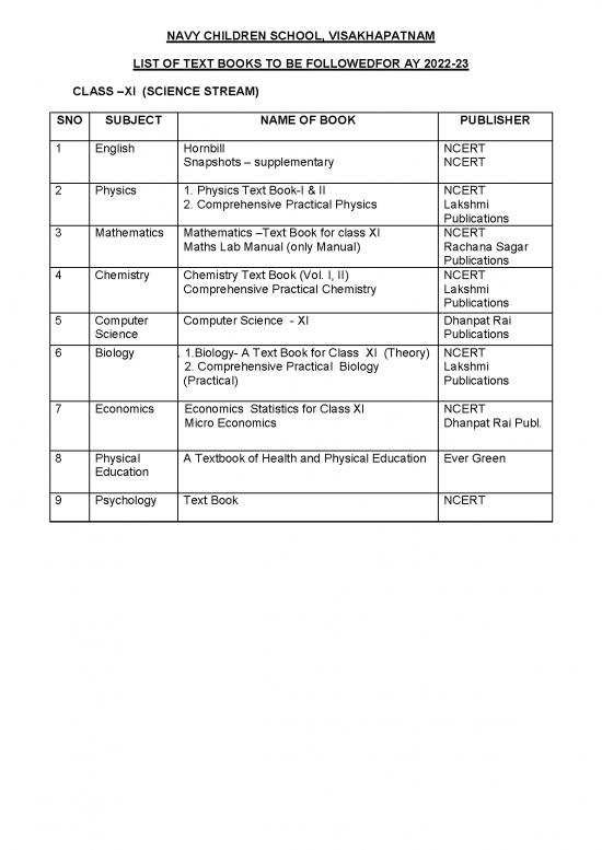 picture Economics Pdf 114942 | Book List Class Xi
