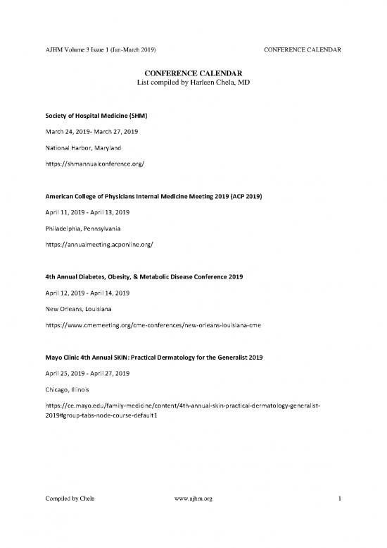 picture_Practice Of Medicine Pdf 115806 | Conference Calendar Final 1
