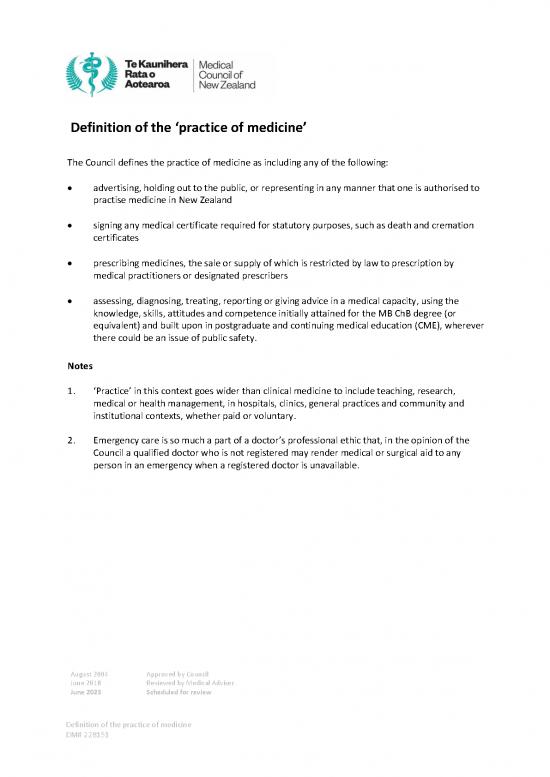 picture Clinical Medicine Notes Pdf 115991 | Definition Of The Practice Of Medicine