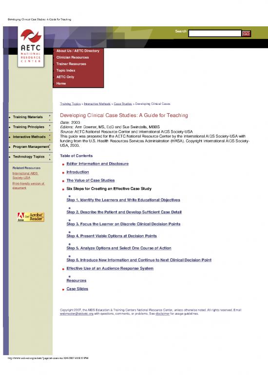picture1_Study Pdf 115943 | Developing Clinical Case Studies