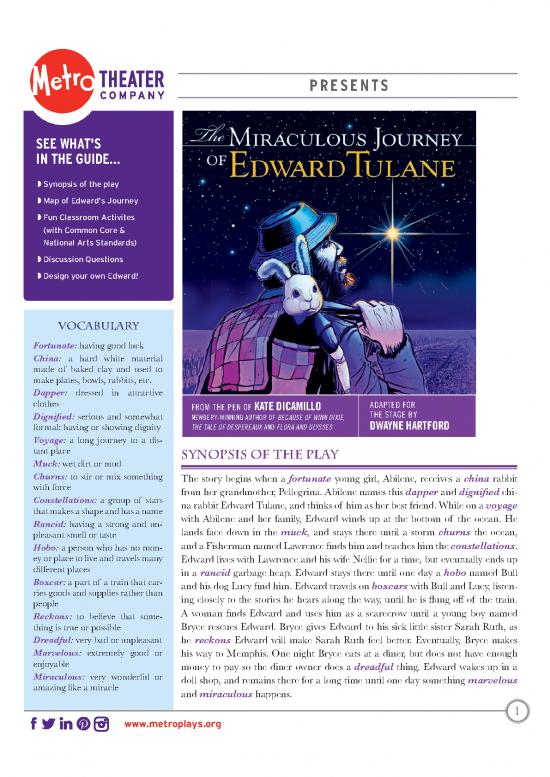 picture Edward Tulane Pdf 117217 | Edward Tulane Education Guide