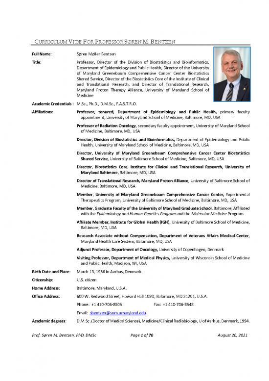 picture_Academic Pdf 116373 | Full Cv For Prof Soren M Bentzen