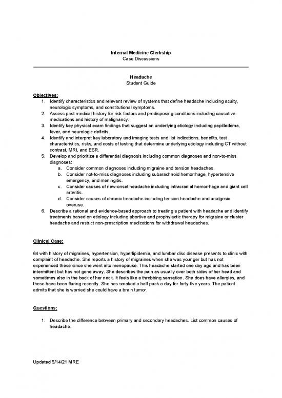 picture_Headache   Student Guide 2021