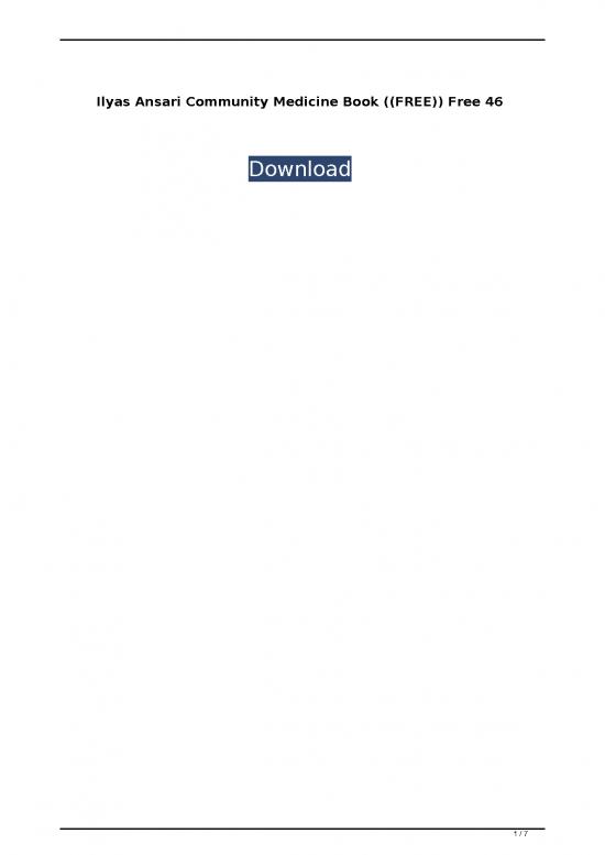picture Medical Books Free 115642 | Ilyas Ansari Community Medicine Book Free Free 46