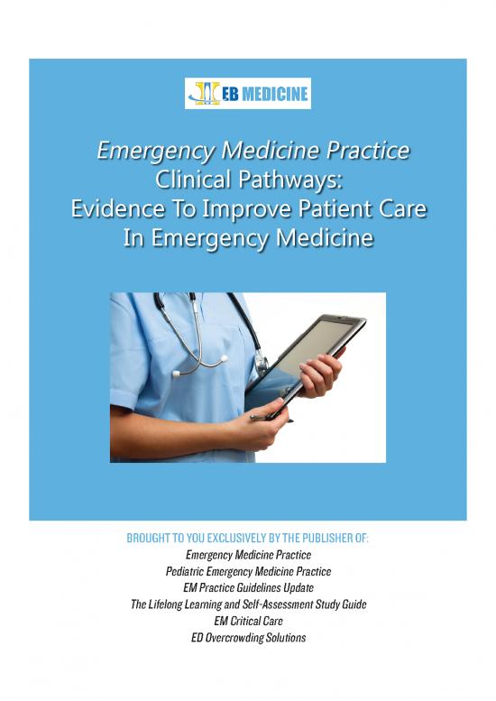 picture_Medicine Pdf 115495 | Ipademergencymedicinepracticeclinicalpathways