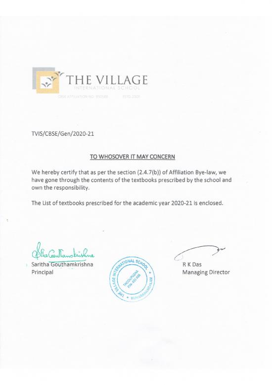 picture1_Academic Pdf 115154 | List Of Prescribed Textbooks For Each Grade With Written Declaration Duly Signed By The School Manager And Principal